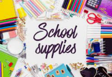  school supplies
